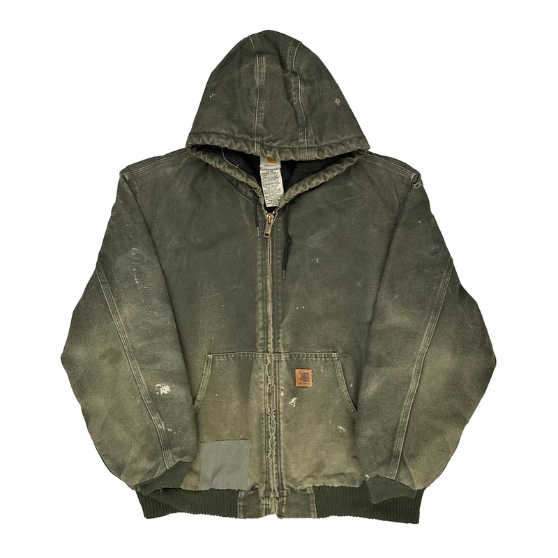 Carhartt J130 Mos Jacket - XL Green Cotton