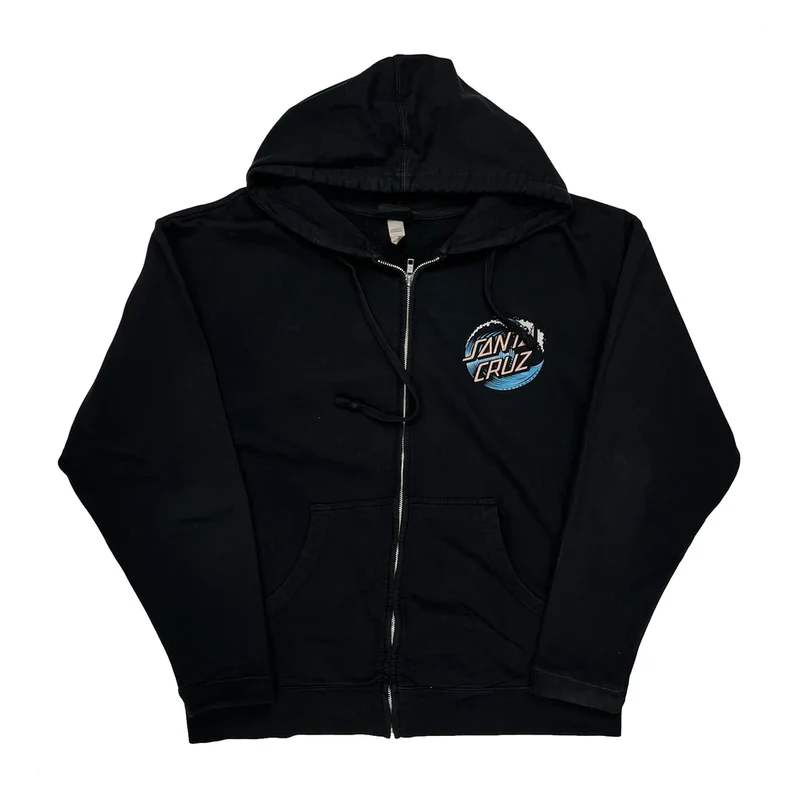 Santa Cruz Logo Santa Cruz Hoodie - XL Black Cotton
