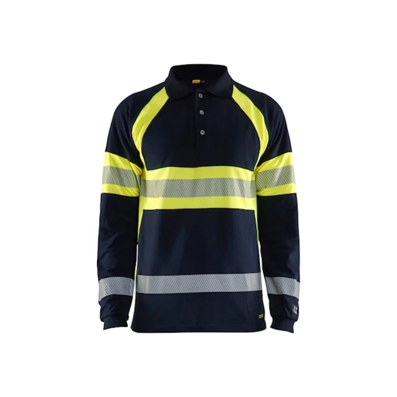 Blaklader Multinorm polo pique lange mouw 3438-1741