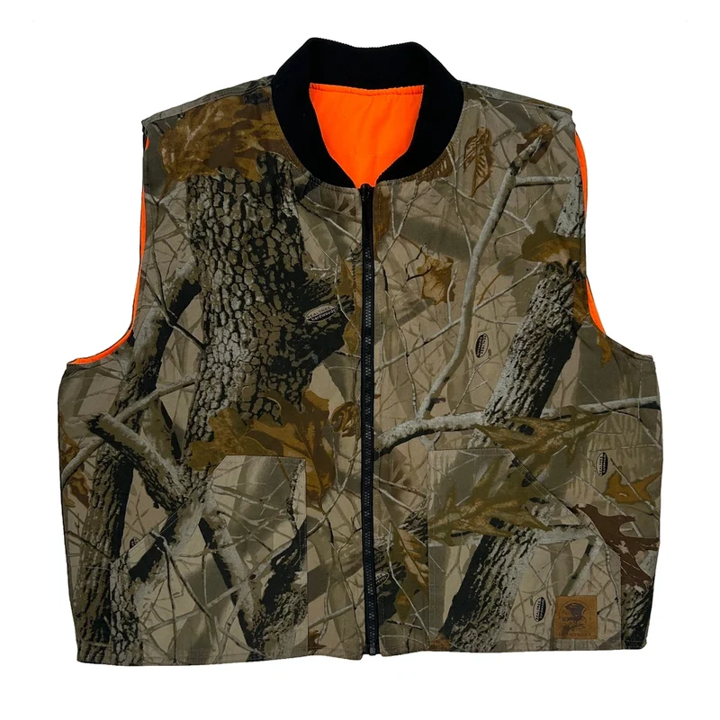 Bob Allen Gilet - Large Camo Cotton Blend