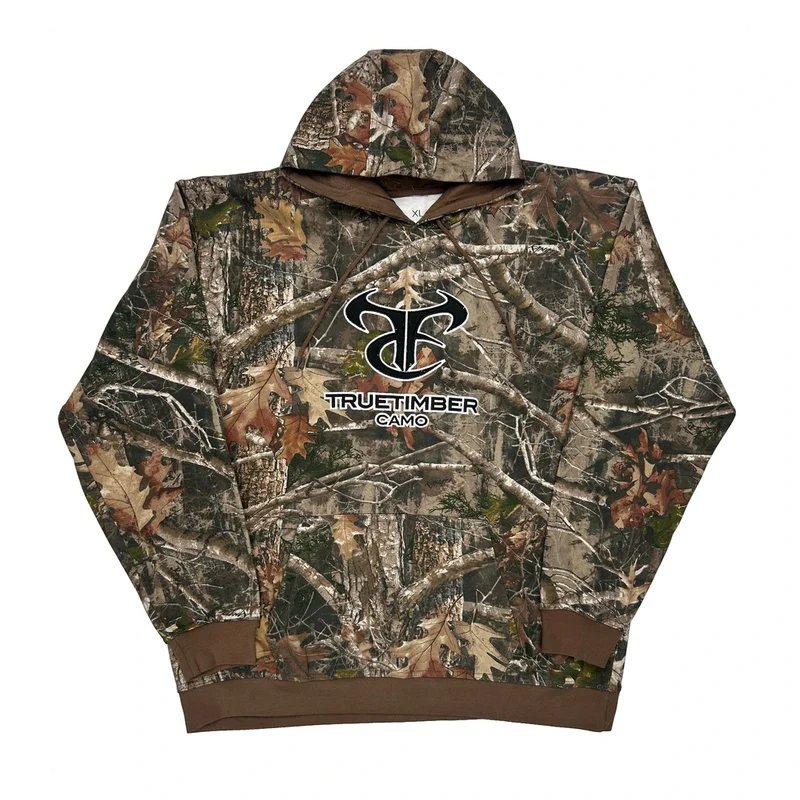 True Timber Hoodie - XL Camo Cotton Blend