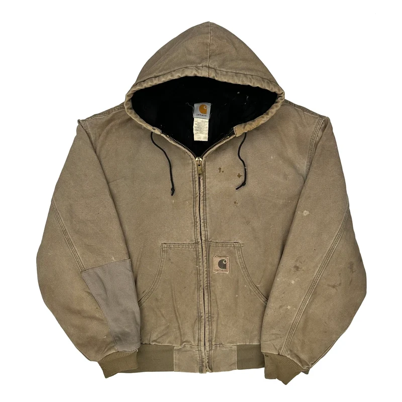 Carhartt J68 Des Jacket - 2XL Brown Cotton