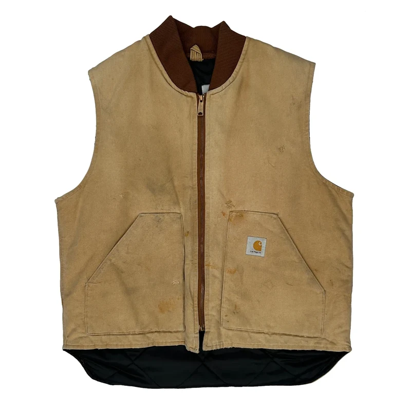 Carhartt Gilet - XL Beige Cotton