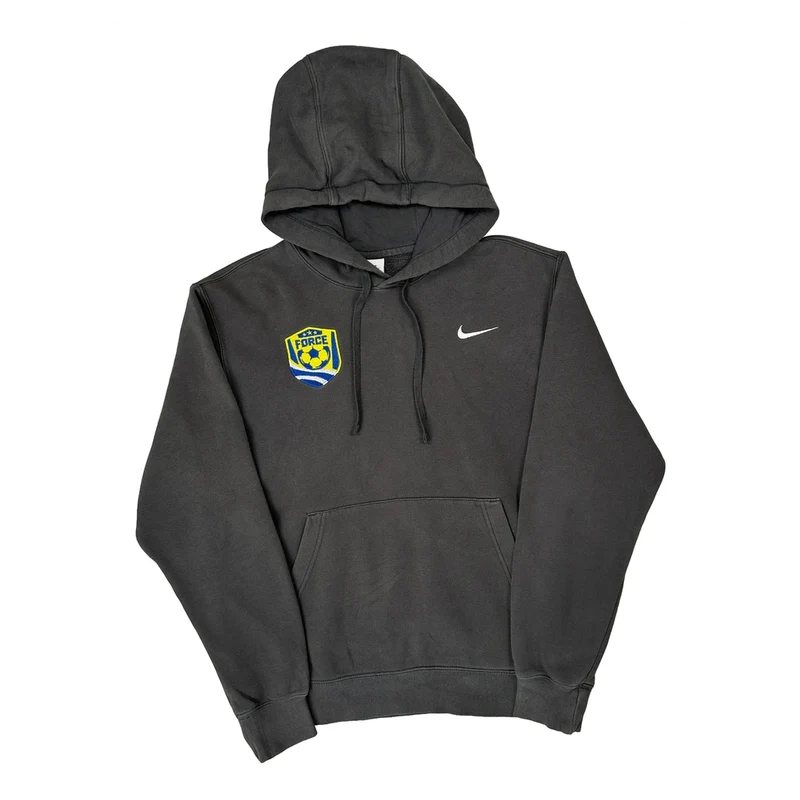 Force Soccer Nike Hoodie - Small Black Cotton