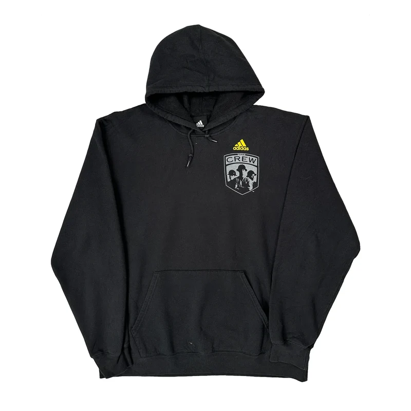 Columbus Crew Adidas Football Hoodie - No Size Black Cotton