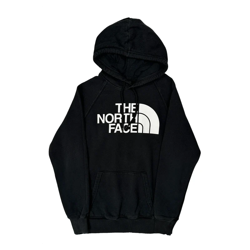 The North Face Hoodie - Small Black Cotton