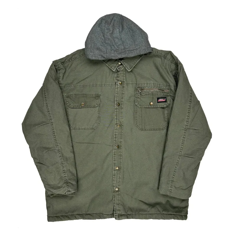Dickies Jacket - 2XL Green Cotton