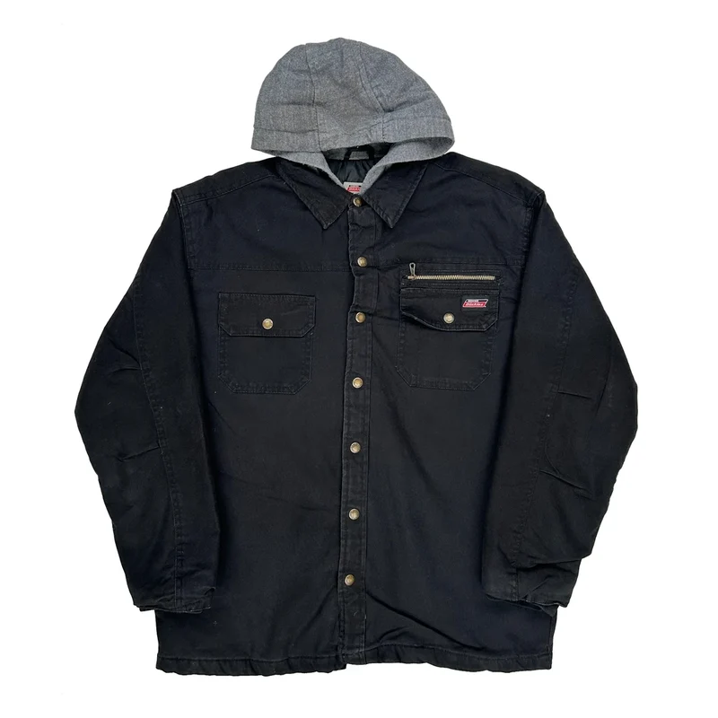 Dickies Jacket - Large Black Cotton
