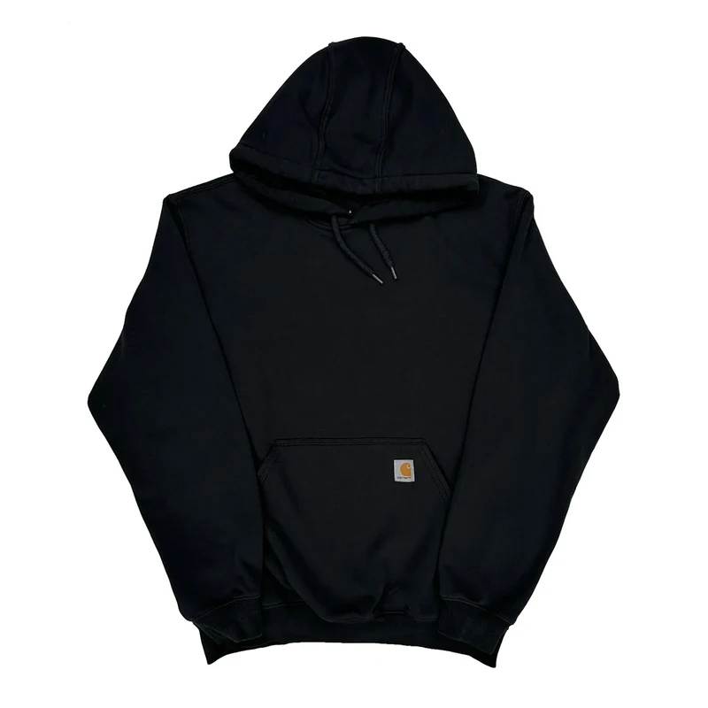Carhartt Hoodie - Large Black Cotton