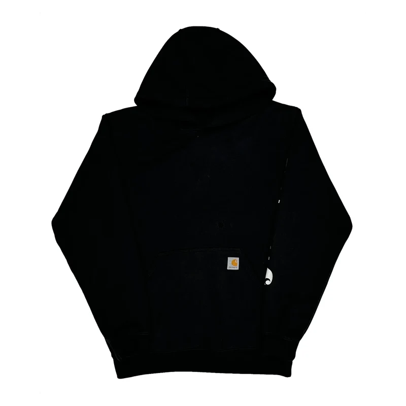 Carhartt Hoodie - Medium Black Cotton