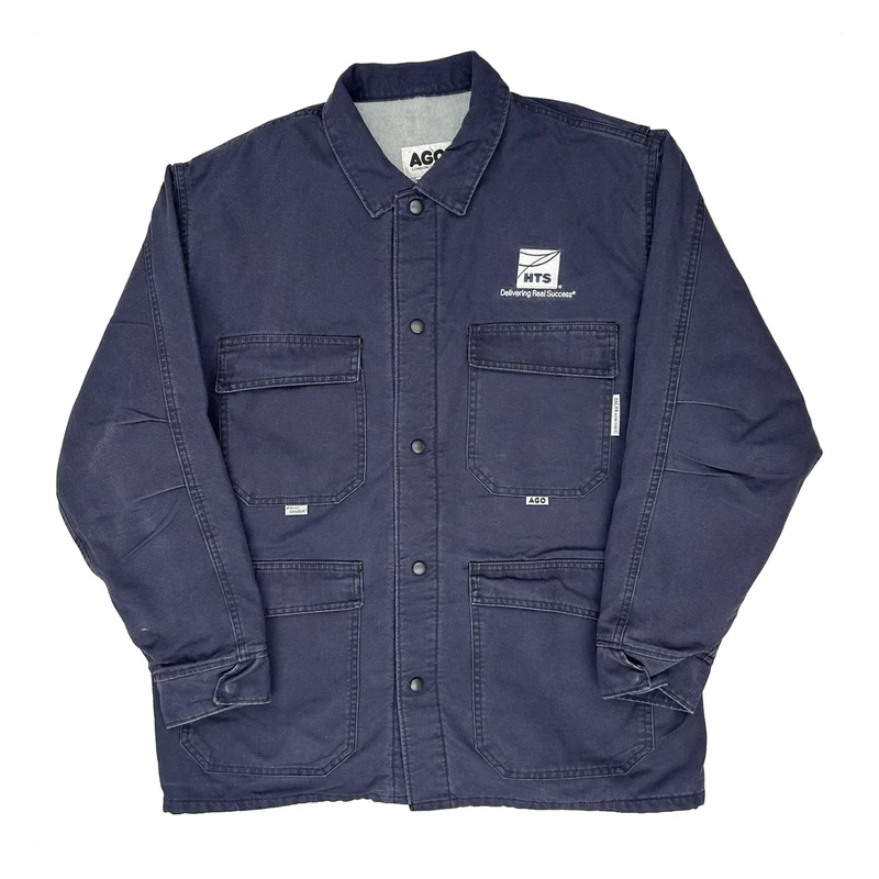 Ago Jacket - Large Blue Cotton