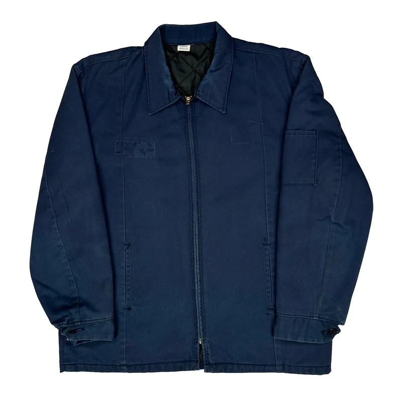 Workwear Work Jacket - Large Blue Polyester