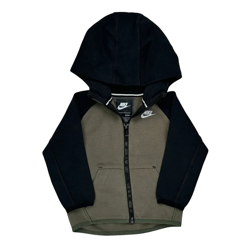 Age 18 Months Nike Hoodie - 2XS Green Cotton