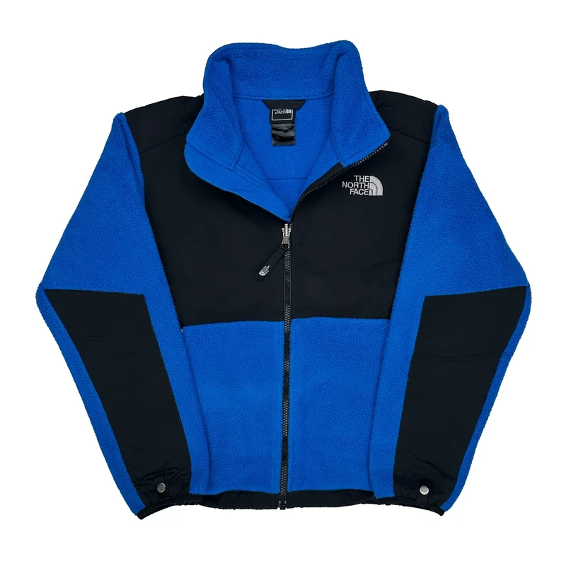 Age 10-12 The North Face Fleece Jacket - Medium Blue Polyester