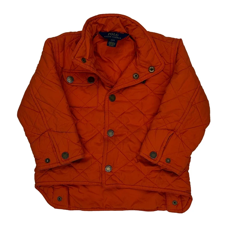 Age 1.5 Polo By Ralph Lauren Jacket - 2XS Orange Polyester
