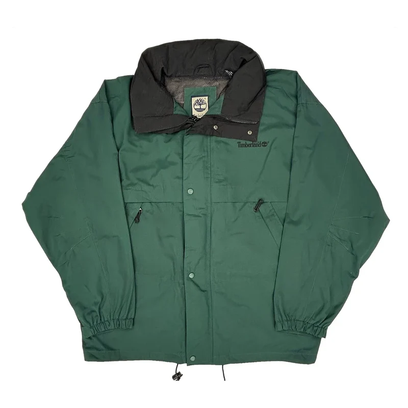 Timberland Jacket - XL Green Polyester