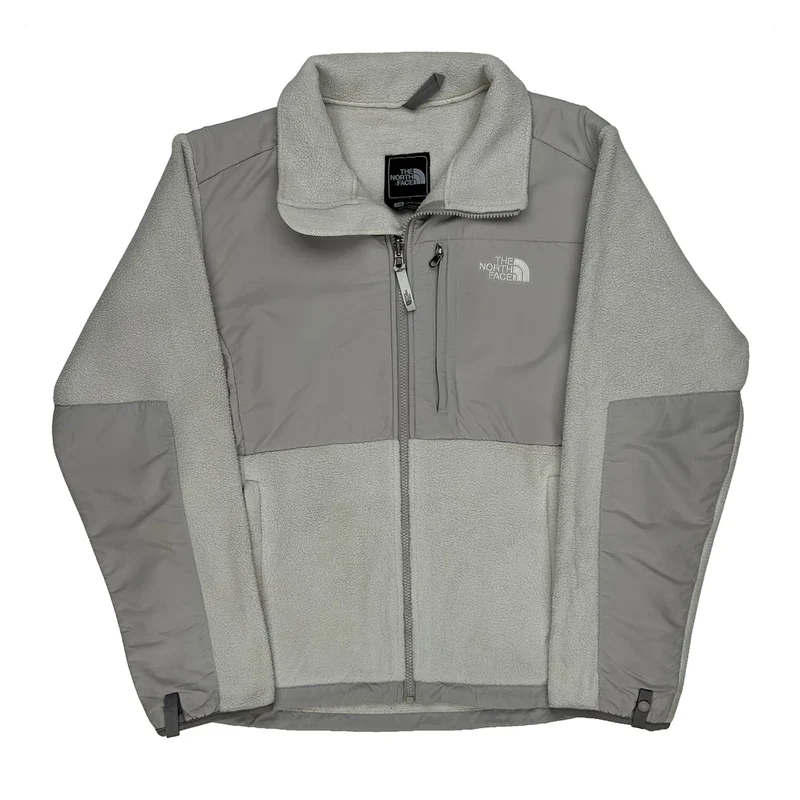 The North Face Denali Fleece Jacket - Large Grey Polyester