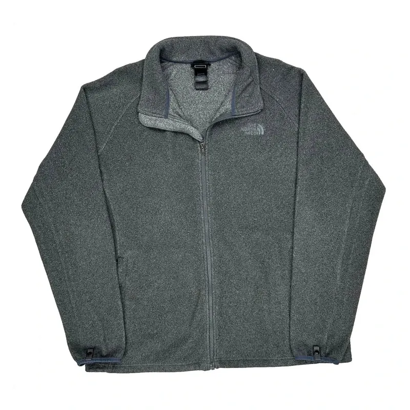 The North Face Fleece Jacket - 2XL Grey Polyester