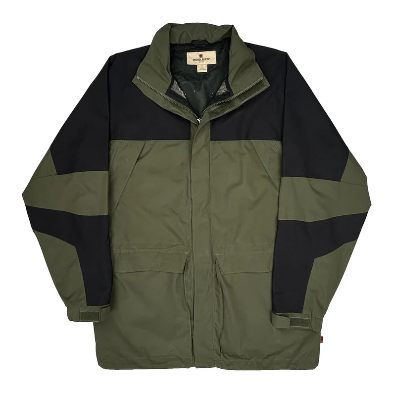Woolrich Jacket - Large Green Polyester