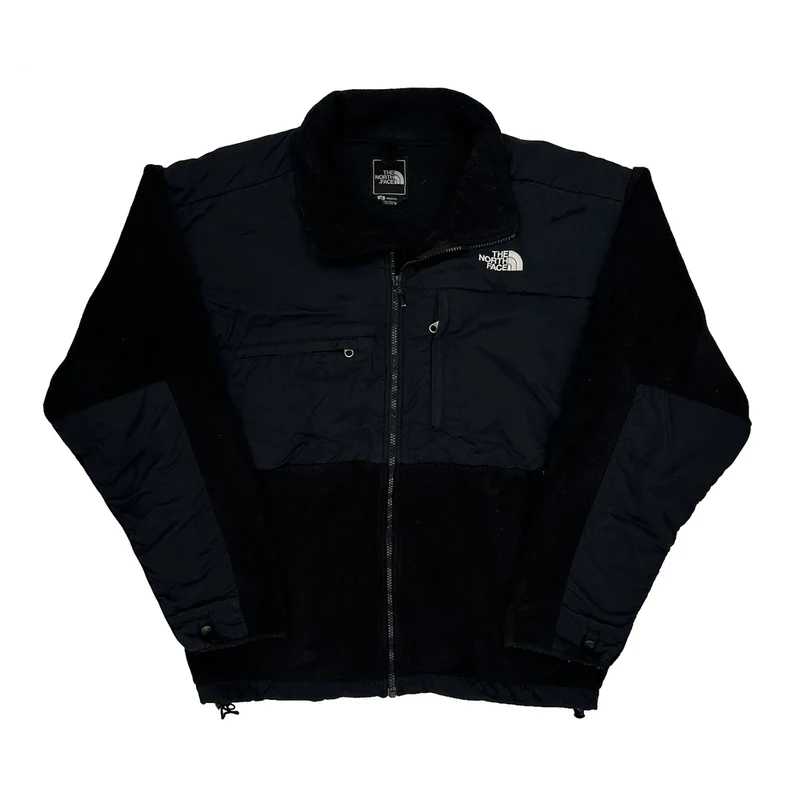 The North Face Denali Fleece Jacket - Large Black Polyester