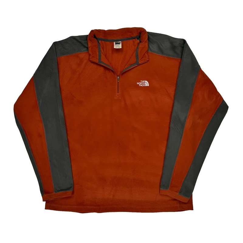 The North Face Fleece - XL Orange Polyester