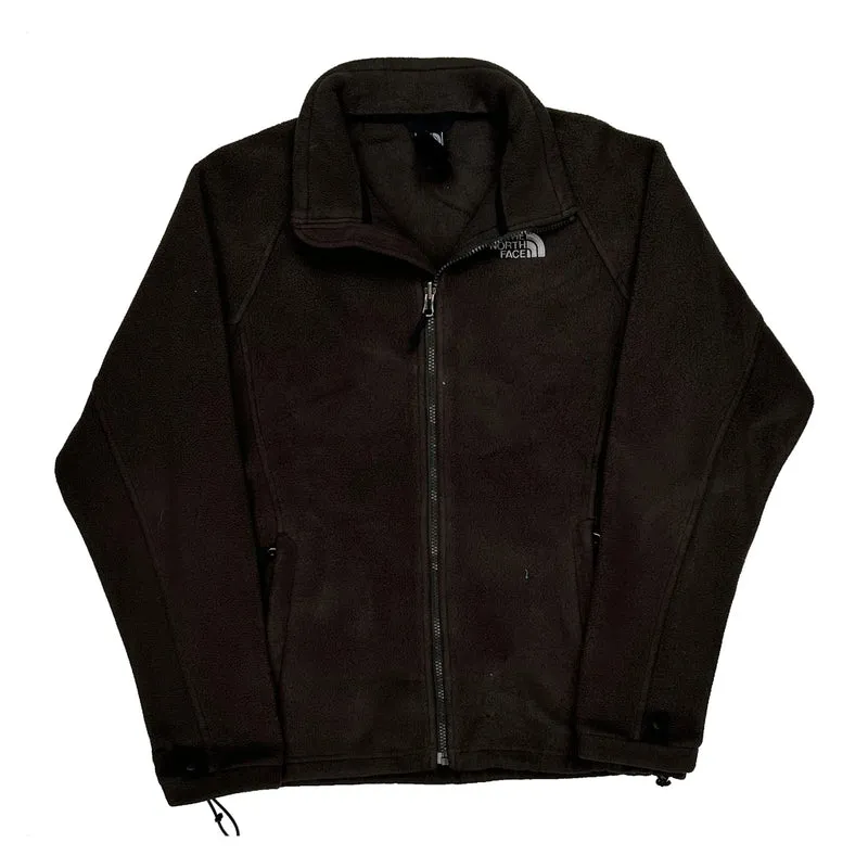 The North Face Fleece Jacket - Large Brown Polyester