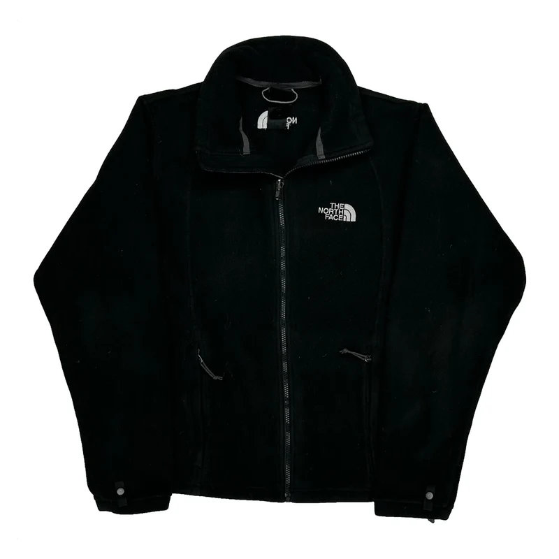 The North Face Fleece Jacket - Large Black Polyester