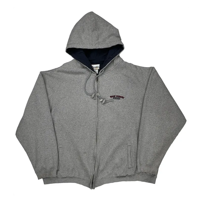 Walt Disney World Disney Graphic Hoodie - XL Gray Cotton Blend
