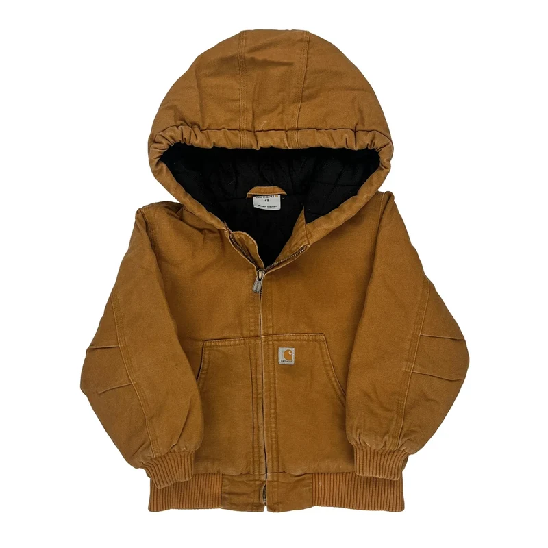 Age 4 Carhartt Jacket - XS Brown Cotton