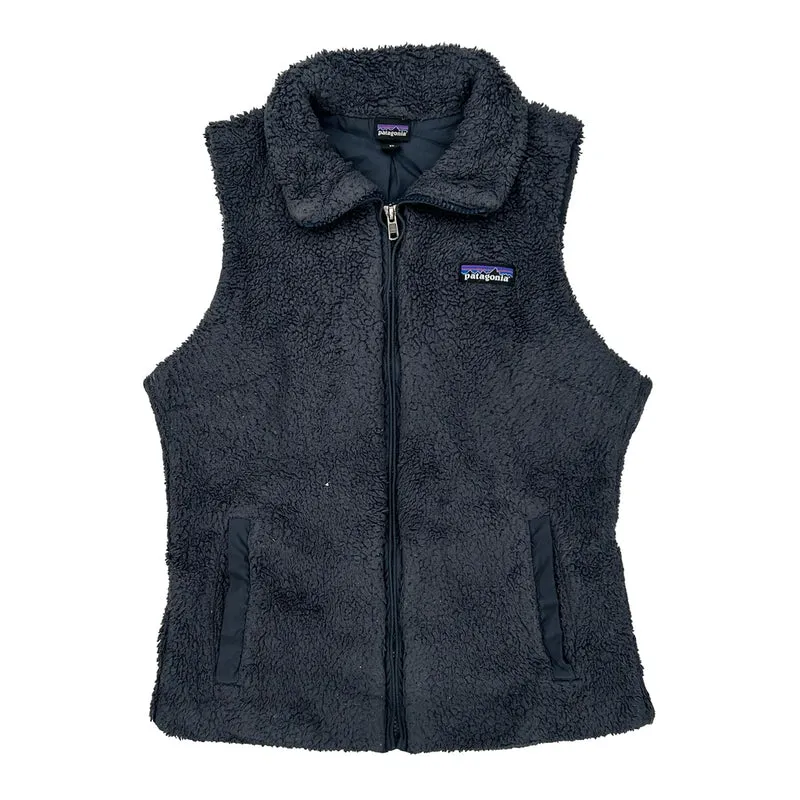 Patagonia Fleece Vest - XS Gray Polyester