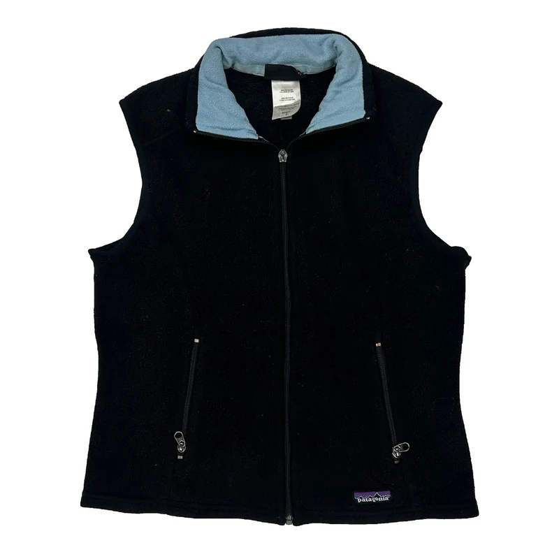 Patagonia Synchilla Vest - Small Black Polyester