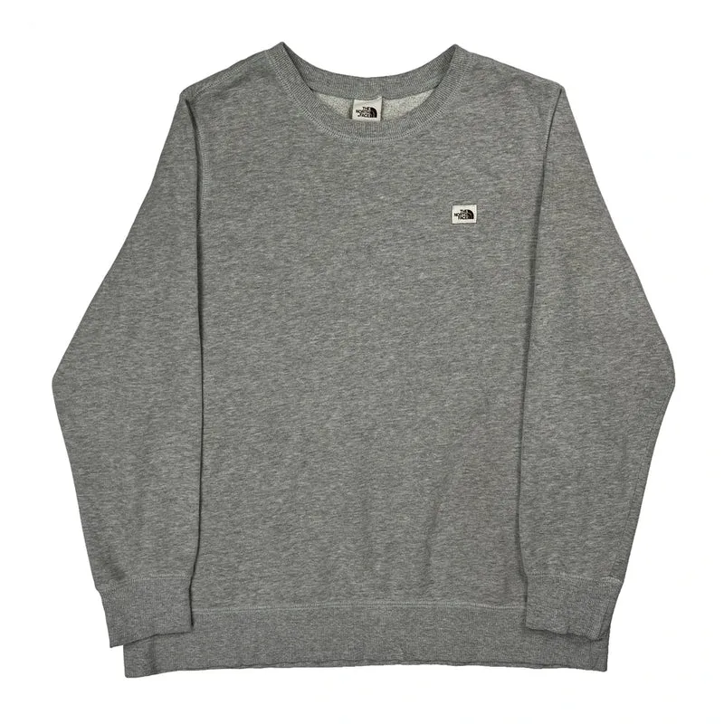 The North Face Sweatshirt - XL Gray Cotton