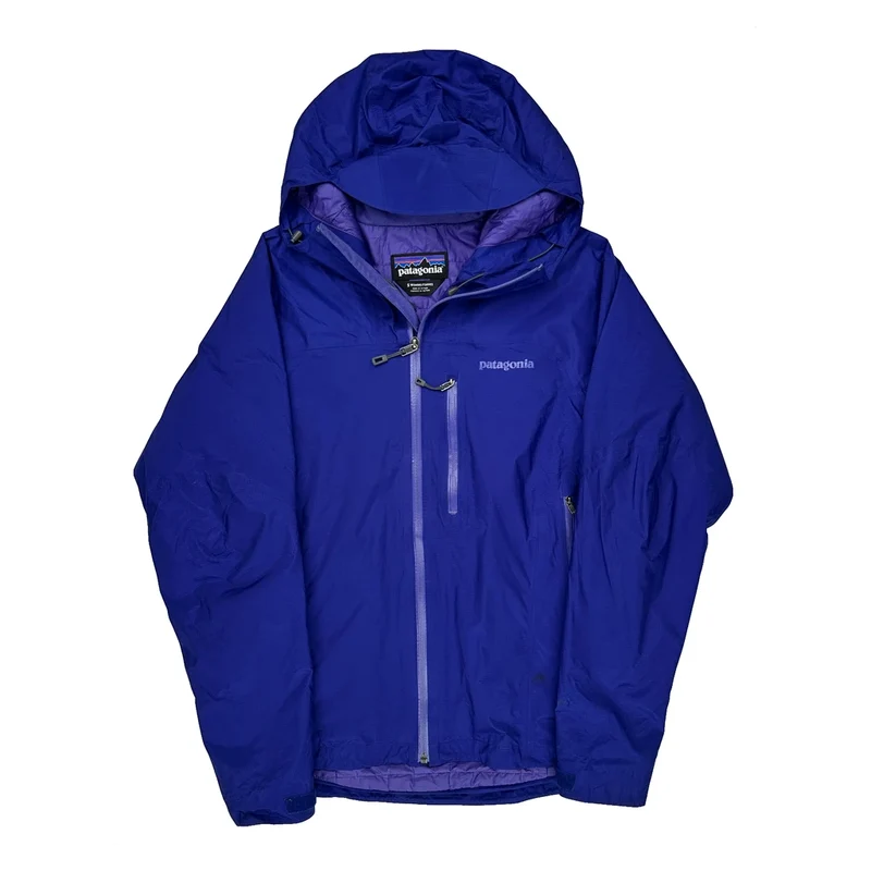 Patagonia Shell Jacket - Small Blue Nylon