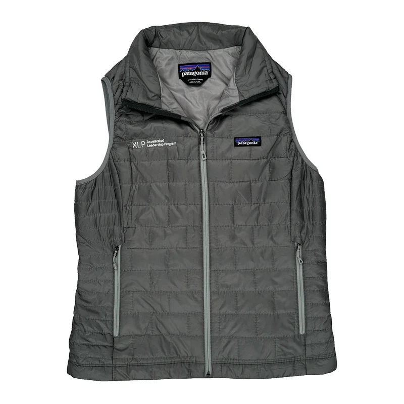 Accelerated Leadership Program Patagonia Vest - Large Gray Polyester