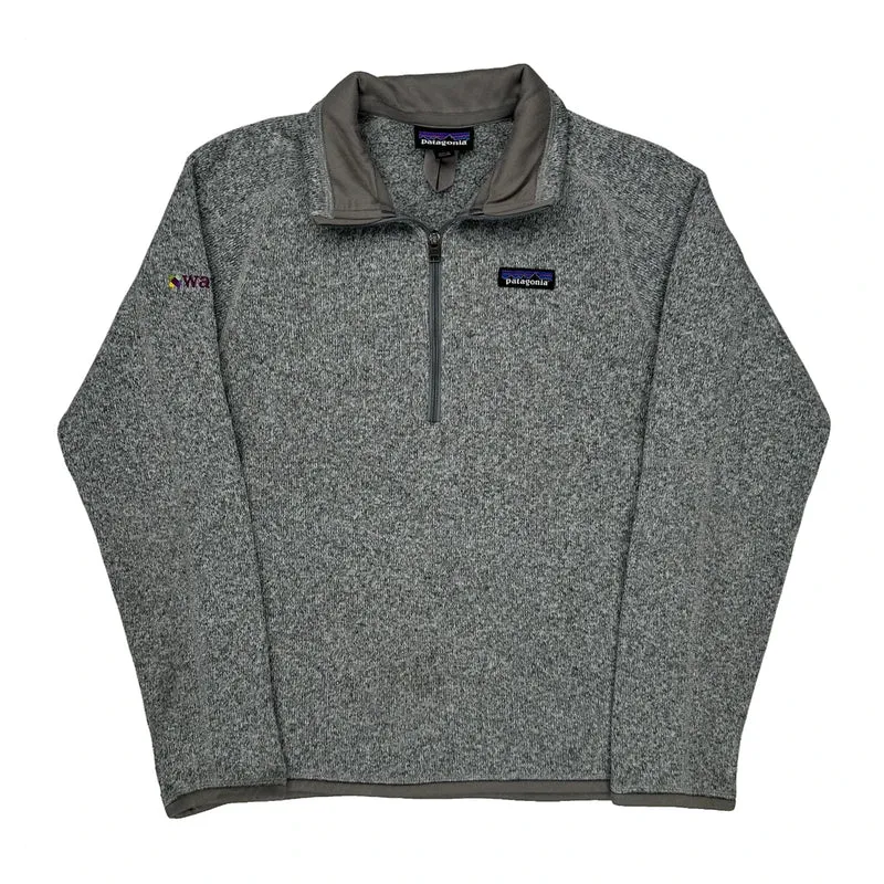Wayfair Logo On Sleeve Patagonia Fleece - Small Gray Polyester