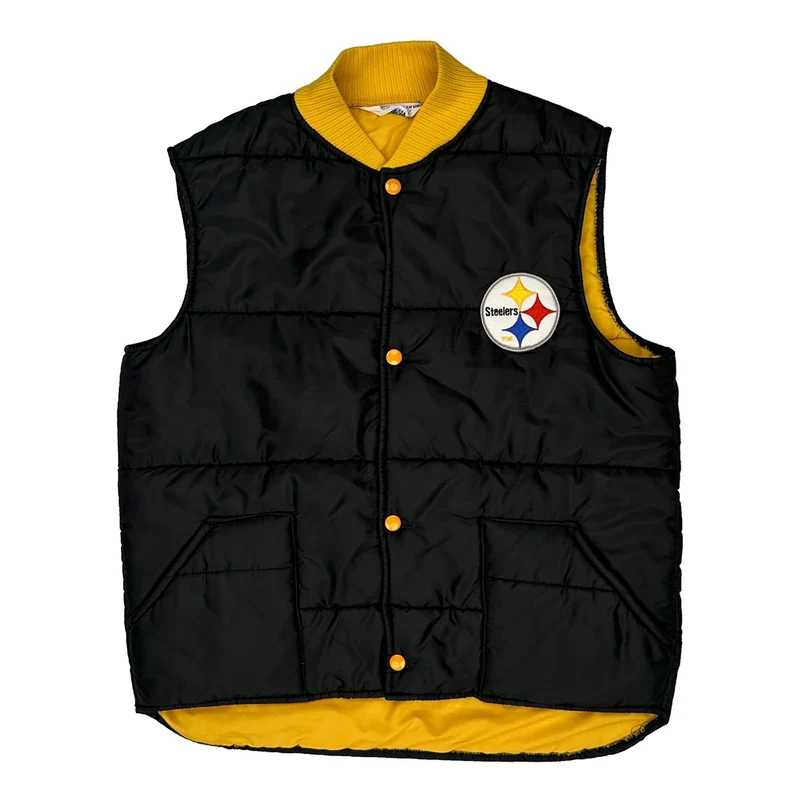 Steelers Nfl Gilet - XL Black Polyester