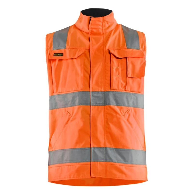 Blaklader Werkvest. Ongevoerd High Vis 8505-1804