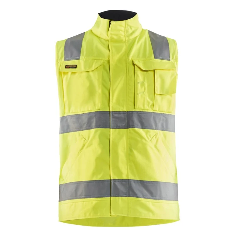 Blaklader Werkvest. Ongevoerd High Vis 8505-1804