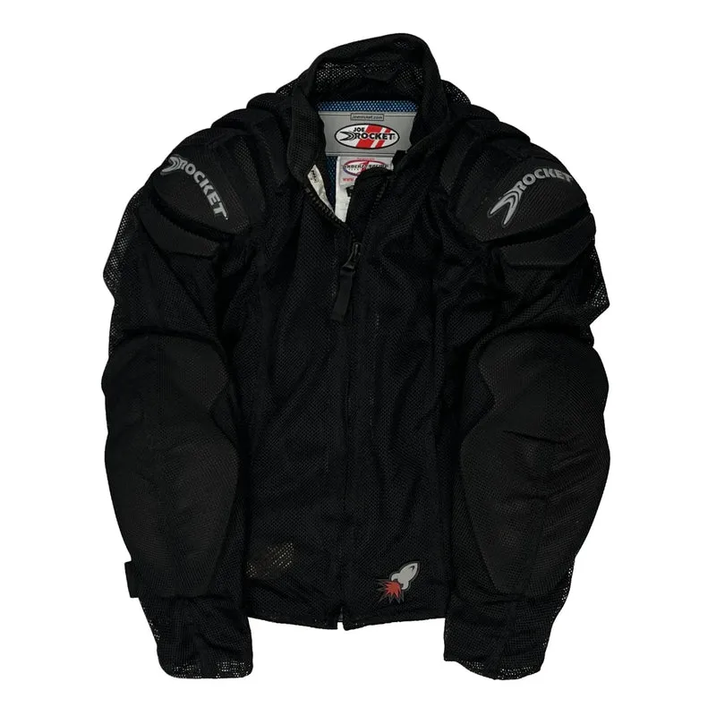 Rocket Racing Joe Rocket Motorcycle Jacket - Small Black Polyester