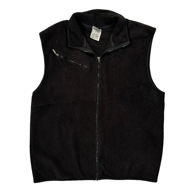 Adidas Gilet - Large Black Polyester