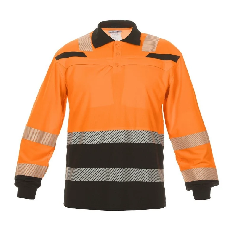 Hydrowear Tanna Bicolor Polo Lange Mouw Coolmax 040460