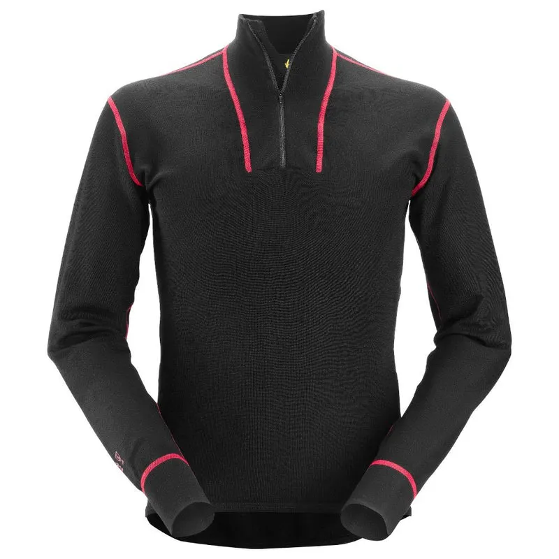 Snickers ProtecWork Wollen Shirt Lange Mouwen en Rits 9462