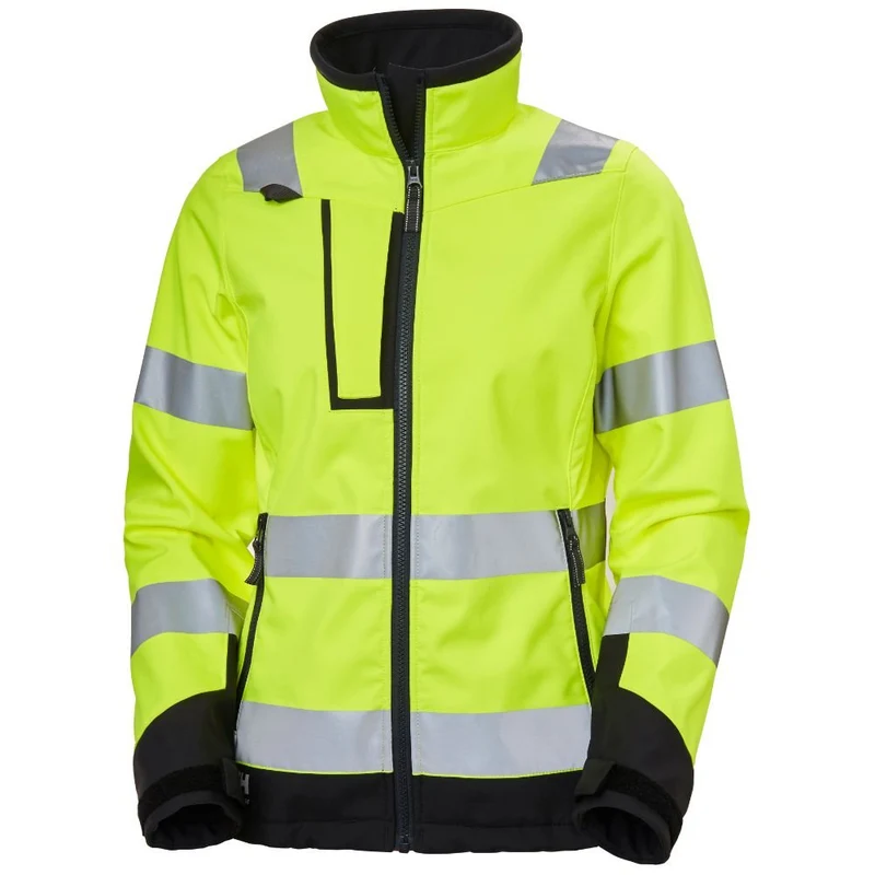 Helly Hansen Women Luna Hi Vis Softshell Jacket 74098