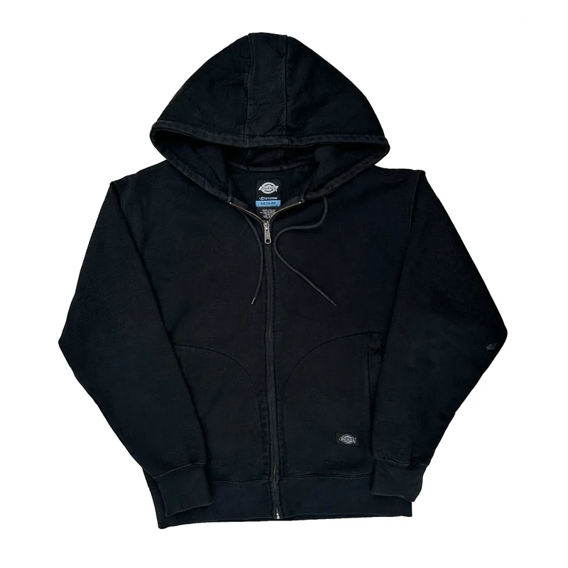 Dickies Hoodie - Medium Black Cotton Blend