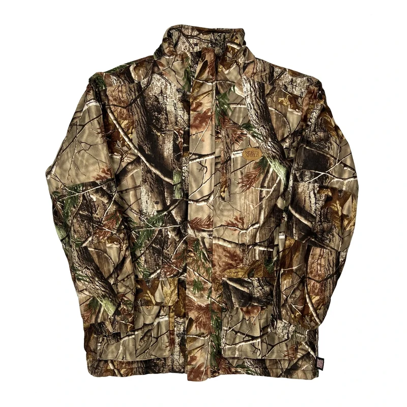 Sports Afield Camo Jacket - Medium Camo Polyester