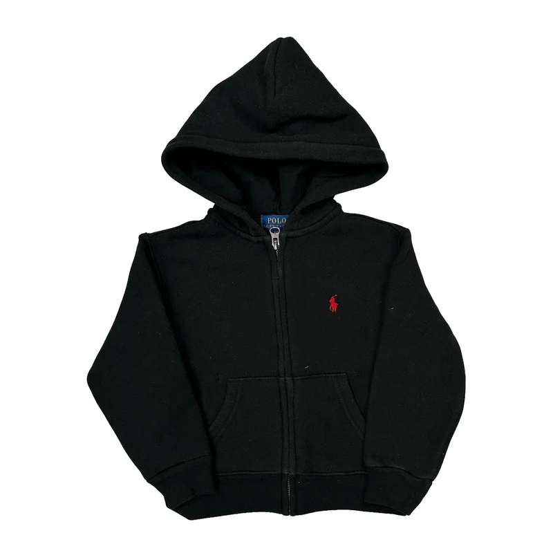 Age 3 Polo By Ralph Lauren Hoodie - 2XS Black Cotton