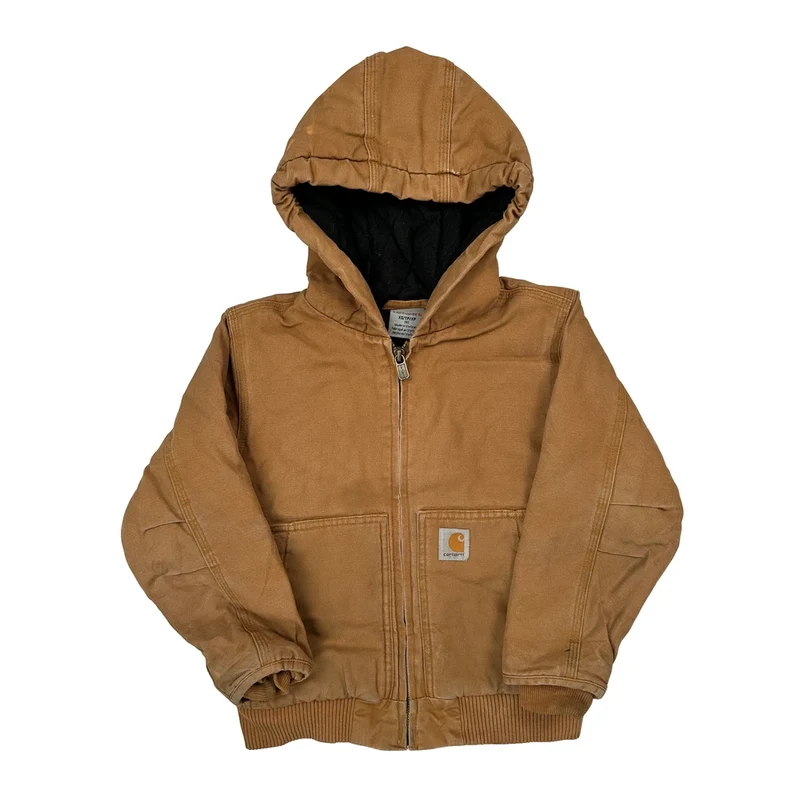 Age 6 Carhartt Jacket - XS Brown Cotton