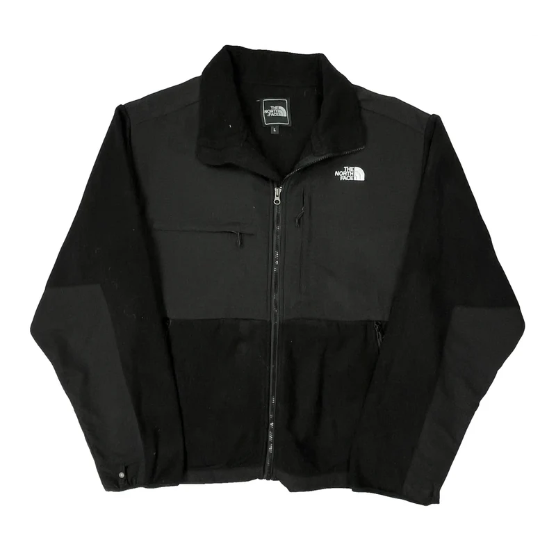 The North Face Denali Fleece Jacket - Large Black Polyester