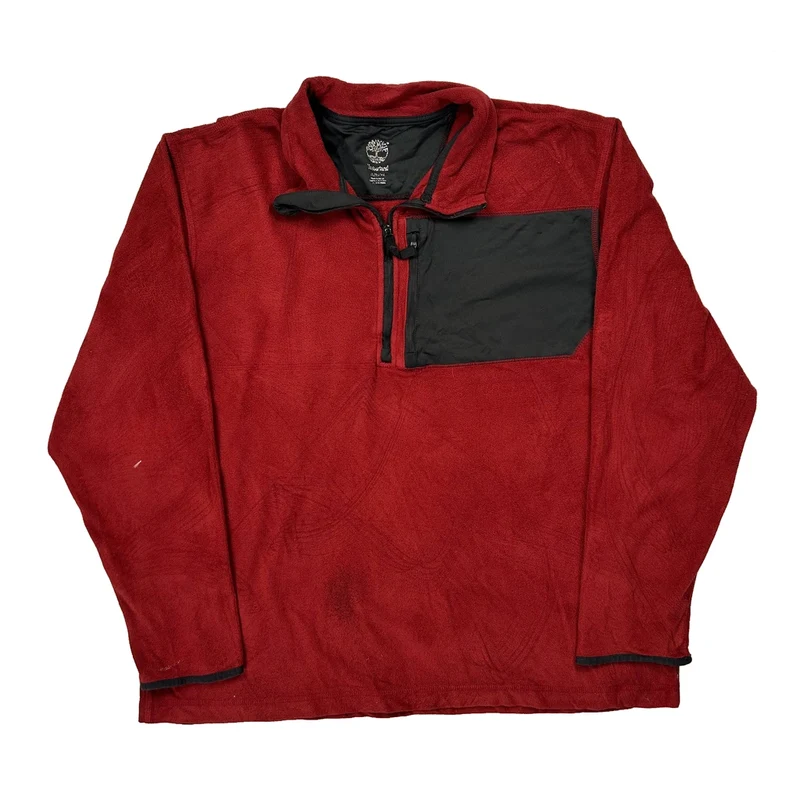 Timberland Fleece - XL Red Polyester