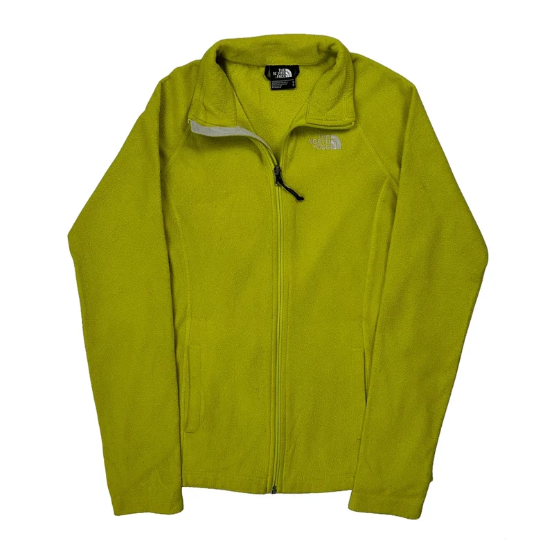The North Face Fleece Jacket - Small Yellow Polyester